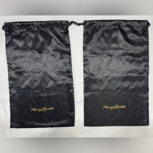HONEY BIRDETTE BLACK DRAW STRING LINGERIE DUST BAGS POUCH TRAVEL STORAGE 2